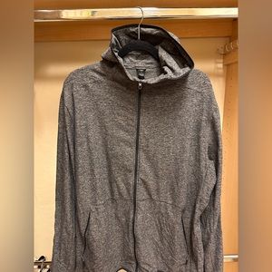 Grey Lululemon Zip-Up Hoodie